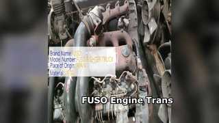 FUSO फाइटर 6D17 इंजन 6 स्पीड ट्रांस