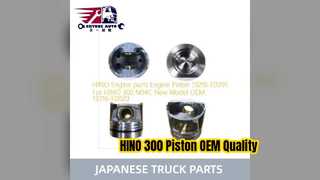 HINO 300 N04C इंजन पिस्टन 13216 E0291 OEM गुणवत्ता