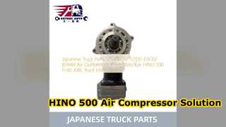 HINO 500 J08E एयर कंप्रेसर पंप S2910E0C02 रिप्लेसमेंट