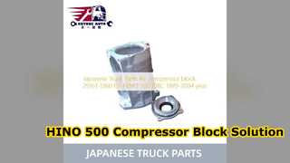 HINO 500 एयर कंप्रेसर ब्लॉक 29161 1360 विश्वसनीय पार्ट्स