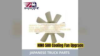 HINO 500 कूलिंग फैन ब्लेड 16306 1942 विश्वसनीय भाग