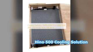 HINO 500 J08E कॉपर रेडिएटर रिप्लेसमेंट पार्ट्स
