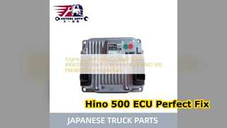 हिनो 500 FM280JD ECU 89661E0067 इंजन कंट्रोल यूनिट