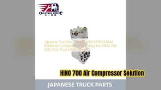 HINO 700 E13C एयर कंप्रेसर पंप 29100 3060 विश्वसनीय पार्ट्स