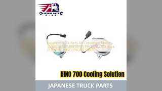 HINO 700 एयर कंडेनसर मोटर S884501150 विश्वसनीय कूलिंग