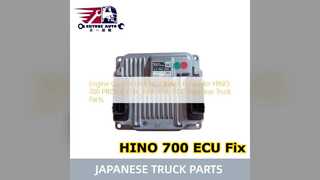HINO 700 ECU 89661 E0067 जापानी ट्रक इंजन नियंत्रण इकाई