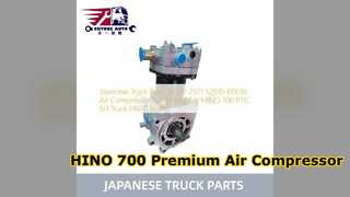 HINO 700 P11C एयर कंप्रेसर पंप उच्च गुणवत्ता प्रतिस्थापन