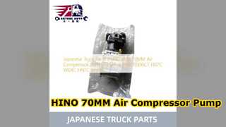 HINO H06CT H07C एयर कंप्रेसर पंप 70MM गुणवत्ता वाले हिस्से