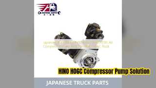 HINO H06C एयर कंप्रेसर पंप 29100 2181 विश्वसनीय पार्ट्स