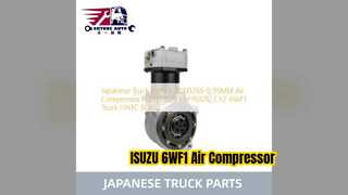 ISUZU 6WF1 एयर कंप्रेसर पंप HNTC गुणवत्ता वाले हिस्से