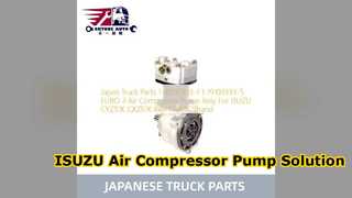 ISUZU 6WF1 एयर कंप्रेसर पंप रिप्लेसमेंट