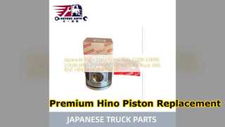 HINO J08E J05E पिस्टन एसी S130B E0R80 उच्च गुणवत्ता वाले हिस्से