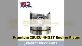 ISUZU 4HG1T इंजन पिस्टन अपग्रेड प्रीमियम गुणवत्ता वाले हिस्से