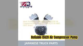 ISUZU 6WF1 एयर कंप्रेसर पंप विश्वसनीय प्रतिस्थापन