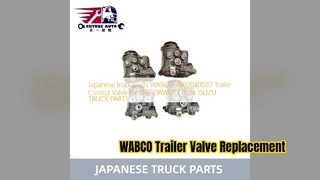 DAF ISUZU के लिए WABCO 4802040020 ट्रेलर नियंत्रण वाल्व
