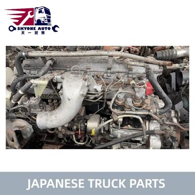 जापानी ट्रक पार्ट्स HINO 500 RANGER ट्रक J08C UW Hino सेकंड हैंड इंजन के लिए इस्तेमाल किया इंजन विधानसभा