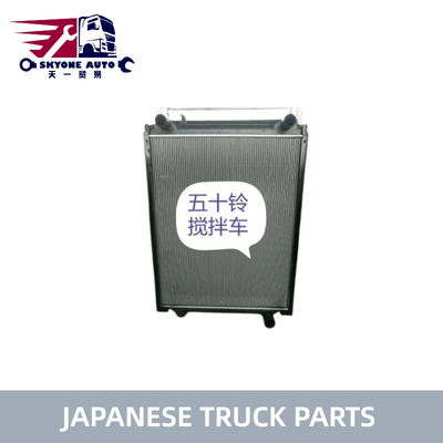 Isuzu इंजन पार्ट्स 1-21410900-0 E2 रेडिएटर Assy उपयोग के लिए ISUZU मिक्सर ट्रक CXZ 6WF1 जापानी ट्रक भागों