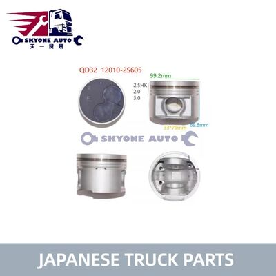 जापानी ट्रक पार्ट्स इंजन पिस्टन 12010-2S605 12010-2S615 निसान 3.2LTR QD32T तुर्क OEM 12010-2S605 12010-2S615 के लिए