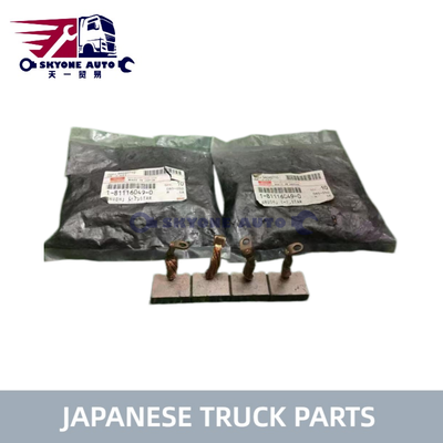 जापानी ट्रक पार्ट्स ISUZU FVR13 6SA1 ट्रक ISUZU TRUCK PARTS के लिए कार्बन ब्रश 1-81116049-0 1811160490 के साथ स्टार्टर
