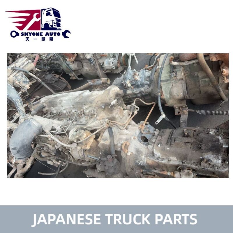 जापानी ट्रक पार्ट्स HINO 500 RANGER ट्रक J08C J08CT Hino सेकंड हैंड इंजन के लिए इस्तेमाल किया इंजन विधानसभा