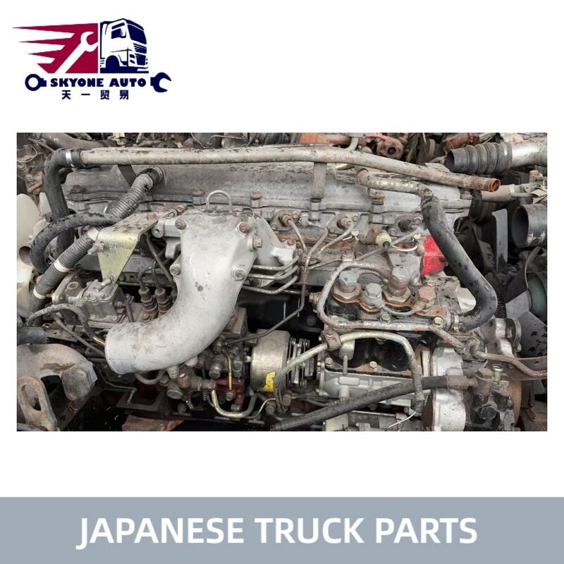 जापानी ट्रक पार्ट्स HINO 500 RANGER ट्रक J08C UW Hino सेकंड हैंड इंजन के लिए इस्तेमाल किया इंजन विधानसभा
