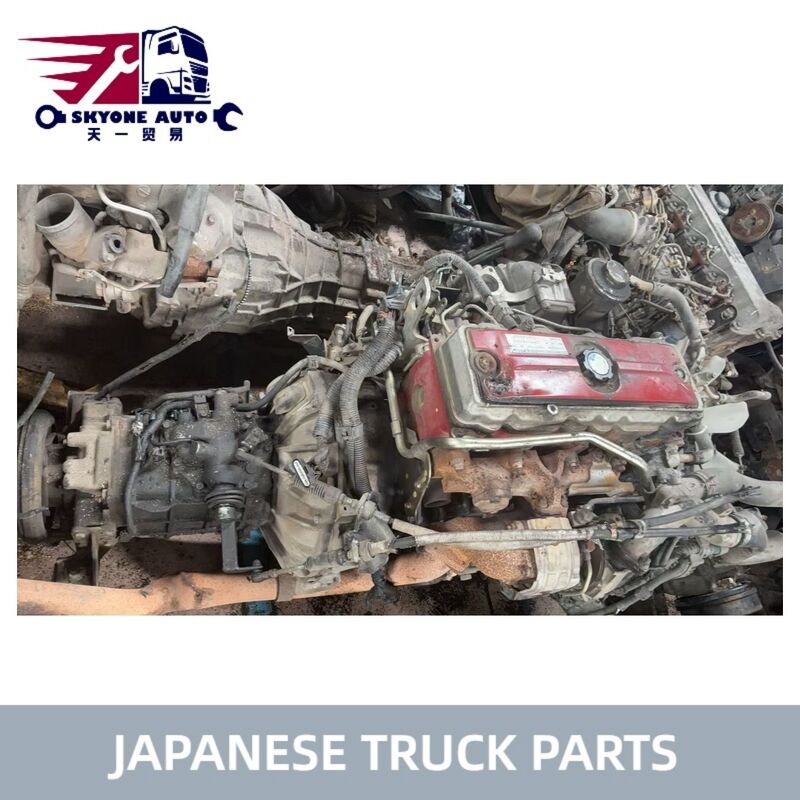 जापानी ट्रक पार्ट्स प्रयुक्त इंजन असेंबली HINO300 ट्रक N04C Hino सेकेंड हैंड इंजन के लिए अच्छी स्थिति