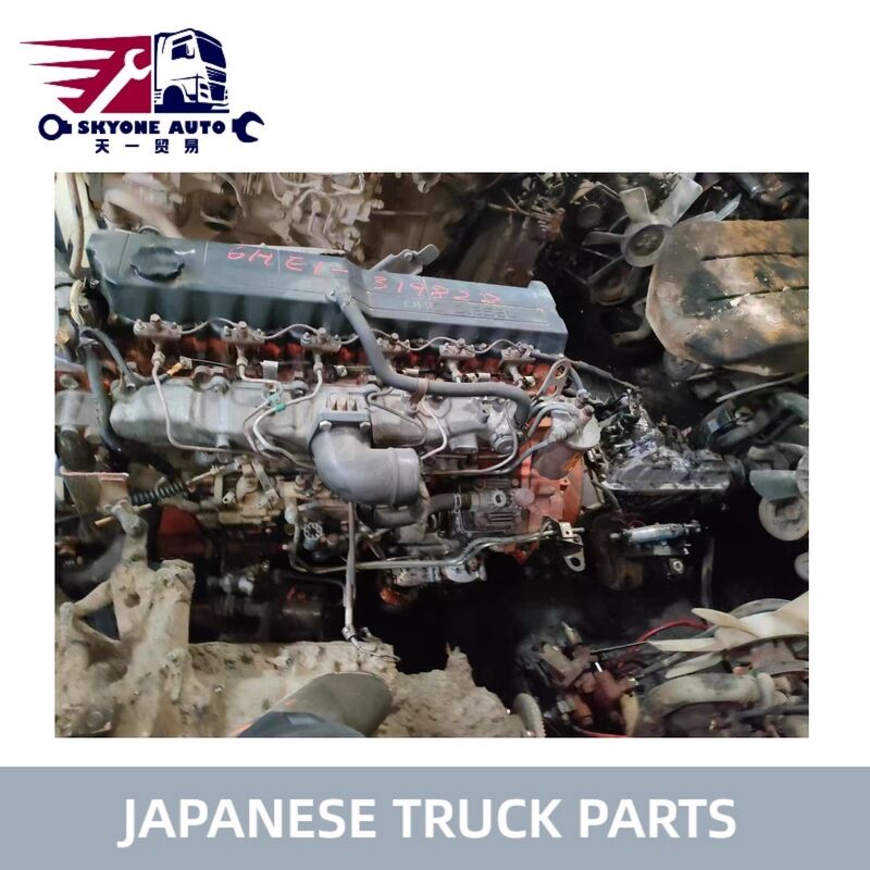 जापानी ट्रक पार्ट्स प्रयुक्त इंजन ट्रांसमिशन के साथ अच्छी स्थिति ISUZU FSR FVR 6HE1 के लिए बिक्री पर Isuzu प्रयुक्त भागों