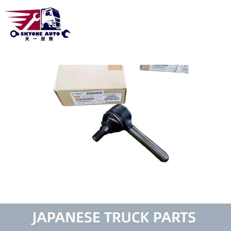 ISUZU FSR 6HE1 6HH1 ट्रक इसुजु इंजन पार्ट्स के लिए जापानी ट्रक पार्ट्स टाई रॉड एंड 1-43150679-2 1-43150680-0
