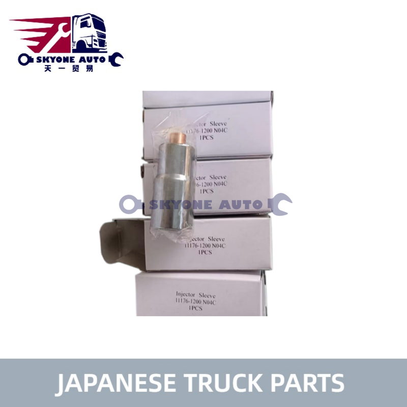 Hino इंजन पार्ट्स इंजेक्टर स्लीव S1117-61200 11176-1200 HINO 300 DUTRO N04C ट्रक के लिए उपयोग
