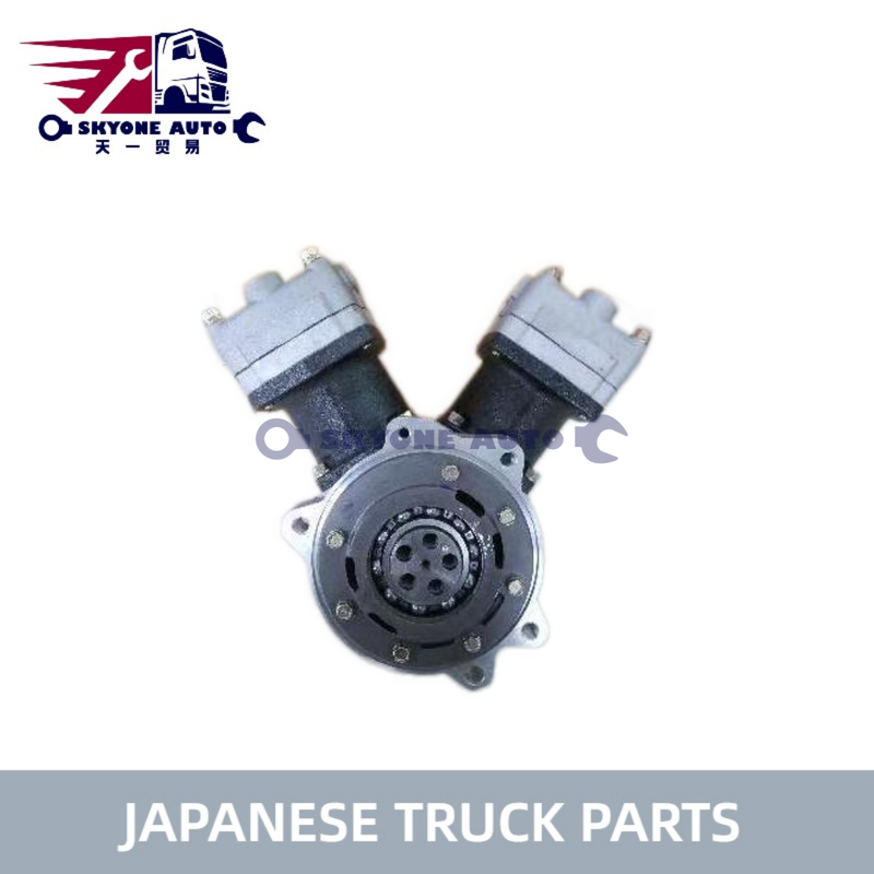 जापानी ट्रक पार्ट्स 1-19100334-2 1191003342 एयर कंप्रेसर पंप असेंबली ISUZU CYZ51K 6WF1 HNTC ब्रांड के लिए
