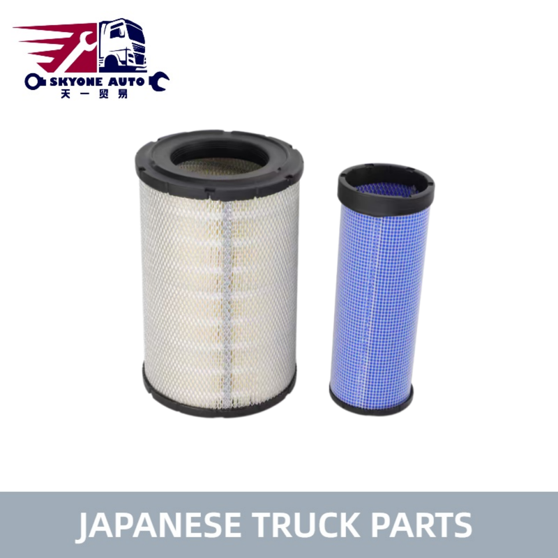 Japanese Truck Parts Air Cleaner Filter 8-98071422-0 8-98071421-0 AF25414 FA-5538 Use For ISUZU FVR34 FRR90 6HK1 Bus & Truck Type
