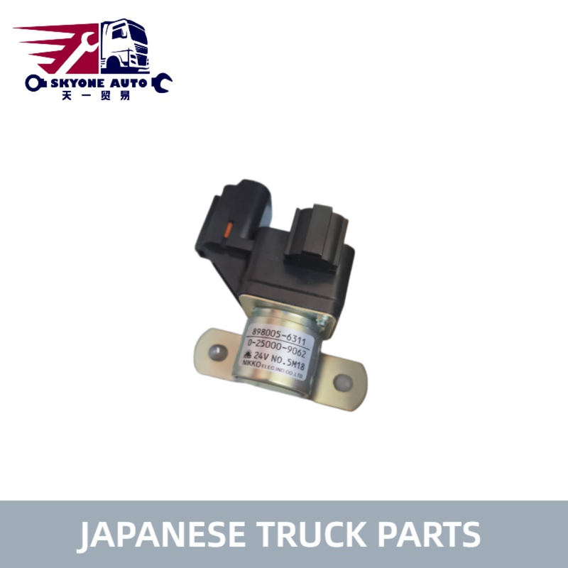 जापानी ट्रक पार्ट्स स्टार्टर रिले 8-98005631-1 25000-9062 8980056311 ISUZU 700P 4HK1 6HK1 4JJ1 6UZ1 6WG1 ZAX240 ISUZU ट्रक पार्ट्स के लिए